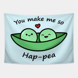 Happy Peas Tapestry