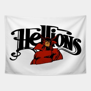 Defunct Hartford Hellions Soccer 1981 MISL Tapestry