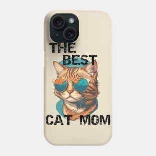 VINTAGE BEST CAT MOM , the best gift for cat lovers Phone Case