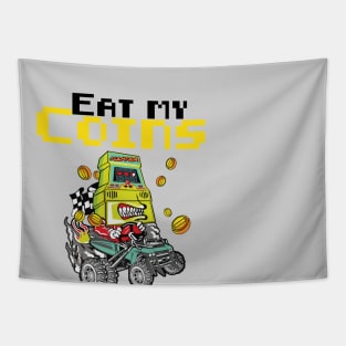 Eat My Coins Tapestry