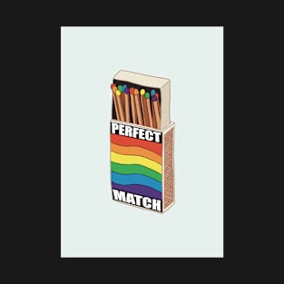 Pride perfect match vintage matchbox T-Shirt