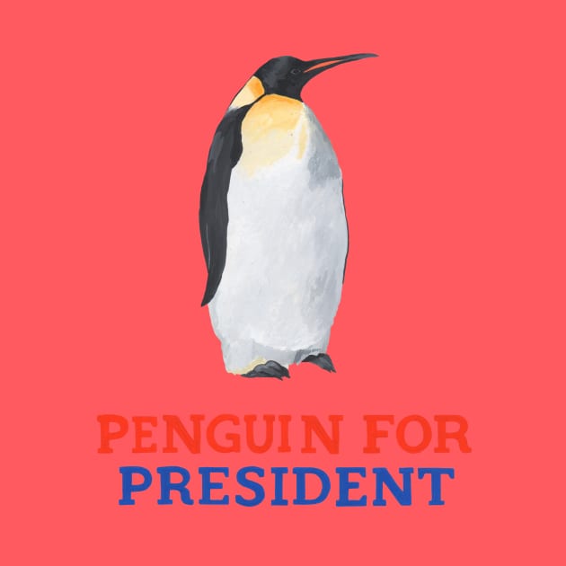 Penguin for President by Das Brooklyn