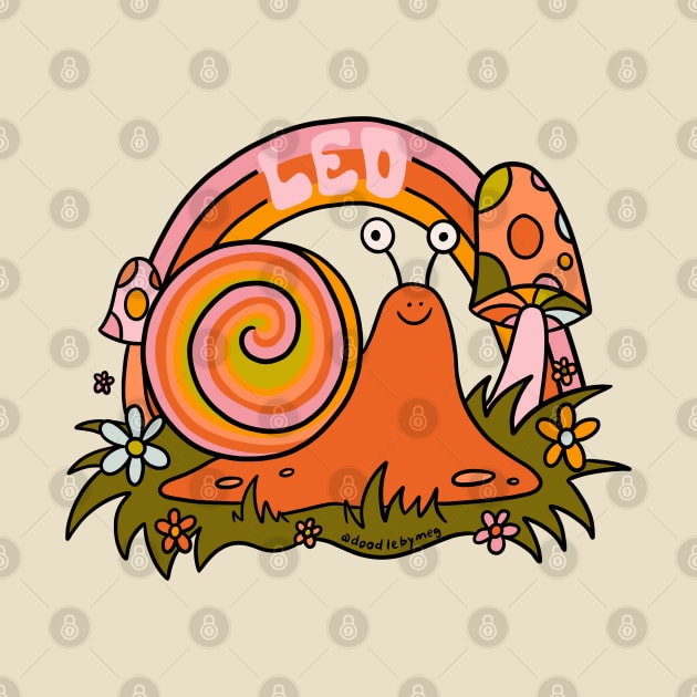 Leo Snail by Doodle by Meg