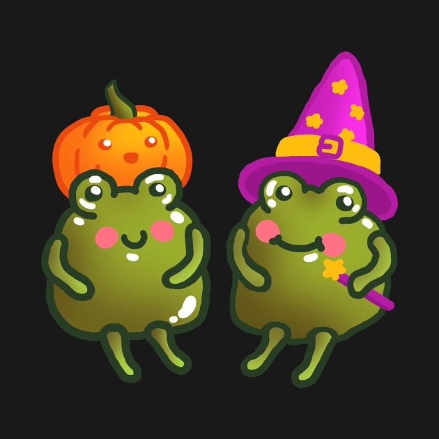 Goblincore Aesthetic Cottagecore Stupid Cute Frog -Halloween- Mycology Fungi Shrooms Mushrooms by NOSSIKKO