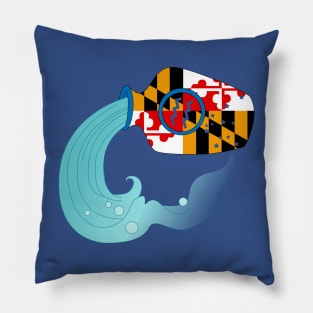 Aquarius (Maryland) Pillow