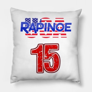 Megan Rapinoe woman soccer rules the world jersey 2019 Pillow