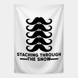 Staching Through The Snow Tapestry