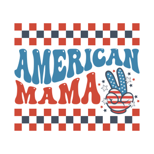 American Mama Red White and Blue T-Shirt