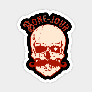 Bone-Jour It's Halloween Magnet