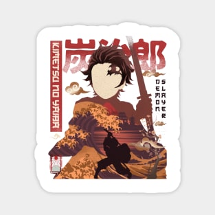 Demon Hunter Anime Magnet