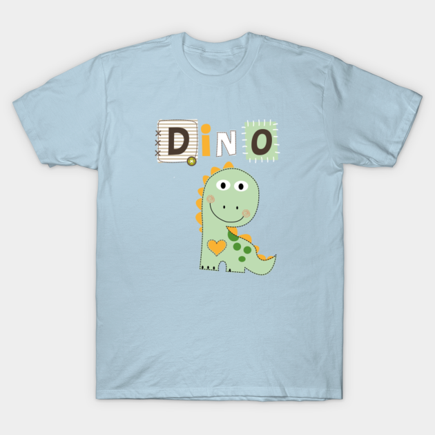 cute dino design for kids - Cute Dinosaur - T-Shirt