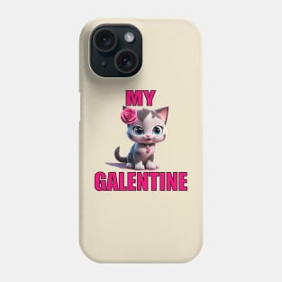 My galentine kitten Phone Case