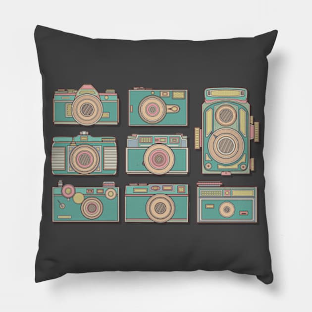 Elegant Classic Camera Pillow by milhad