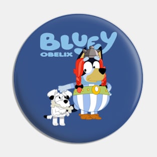 dog cartoon Pin