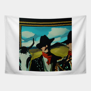 cowboys picture Tapestry