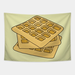 Delicious waffles Tapestry