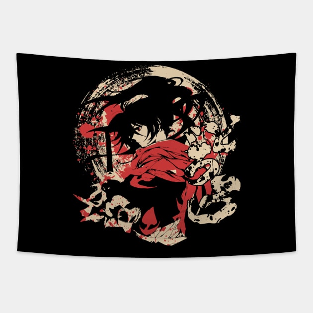 Dororo Tapestry by talida_illustration