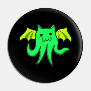 Cathulu Cute Kawaii Cthulhu Cat Pin