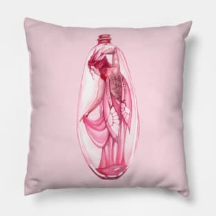 Pink Bottled Fairy Pillow