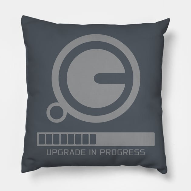 Cyberman Upgrade Pillow by GeekThreadz