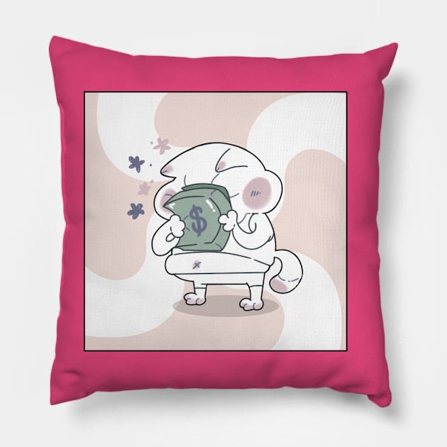 "Money Money Money" Addicted Scent Pillow by blatant.cashgrab