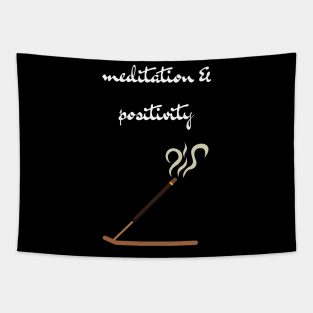 meditation & positivity Tapestry