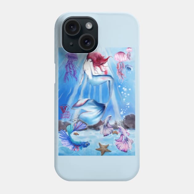 Mermaid Phone Case by Viper Unconvetional Concept