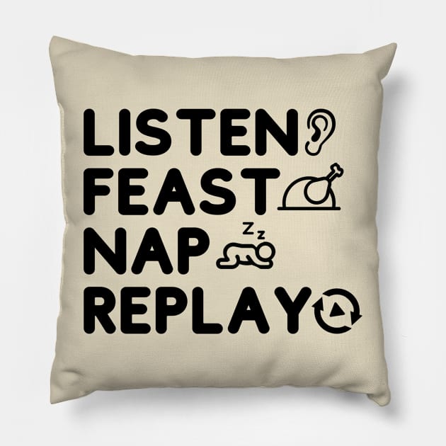 Feast Pillow by NomiCrafts