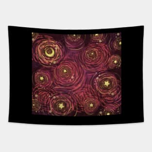 Warm Stars Tapestry