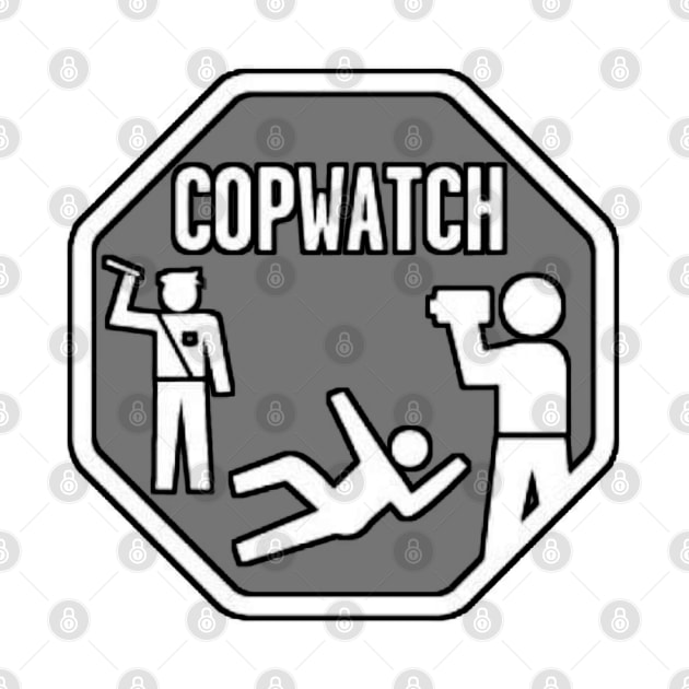 Cop Watch Grey by Evidence of the Machine