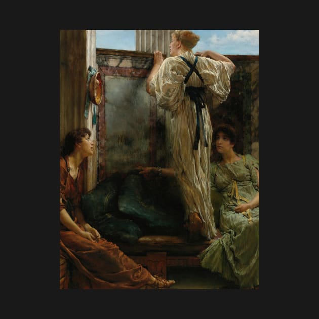 Who Is It by Lawrence Alma-Tadema by Classic Art Stall