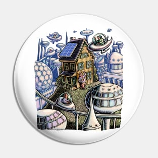 City of the Future, with Old House Pin