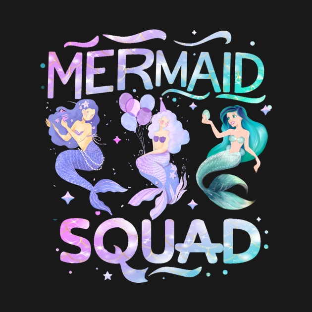 Mermaid Squad Mermaid birthday by CoolFuture