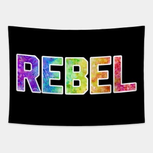 Rebel (white) Tapestry