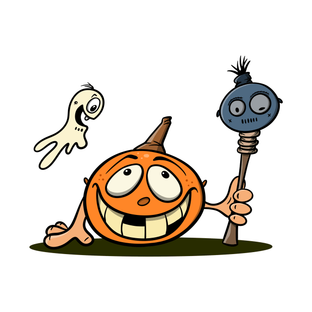 Halloween family by cartoonalarm