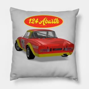 abarth 124 2 Back Pillow