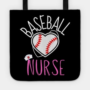 BASEBALL Nurse Funny BASEBALL & Nursing Tote