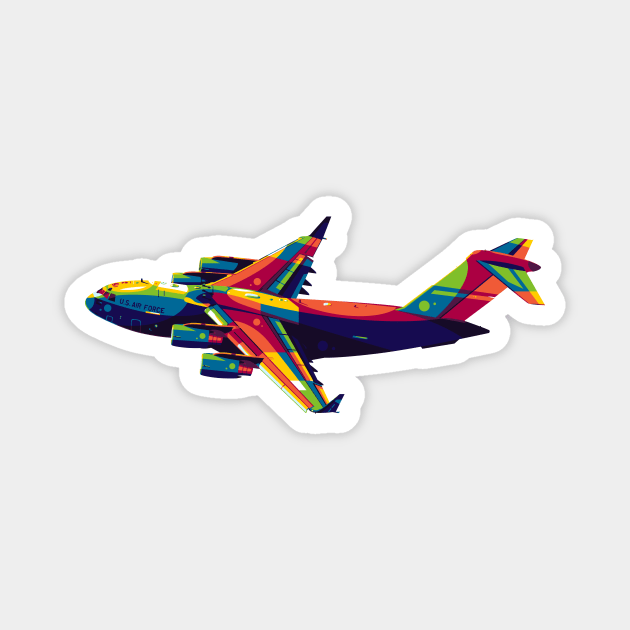 C-17 Globemaster III Magnet by wpaprint