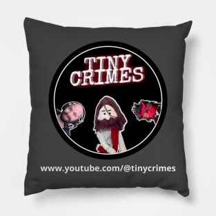 Tiny Crimes YouTube Logo Pillow