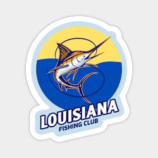Louisiana Fishing Magnet
