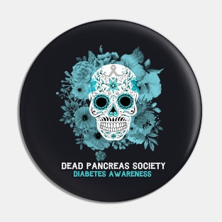 Dead Pancreas Society Diabetes Awareness Pin