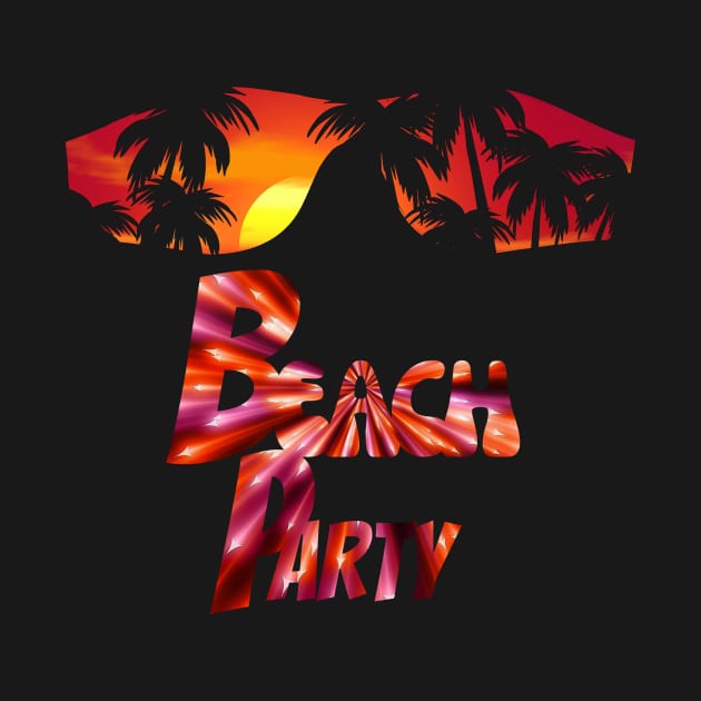 Beach Party by MckinleyArt