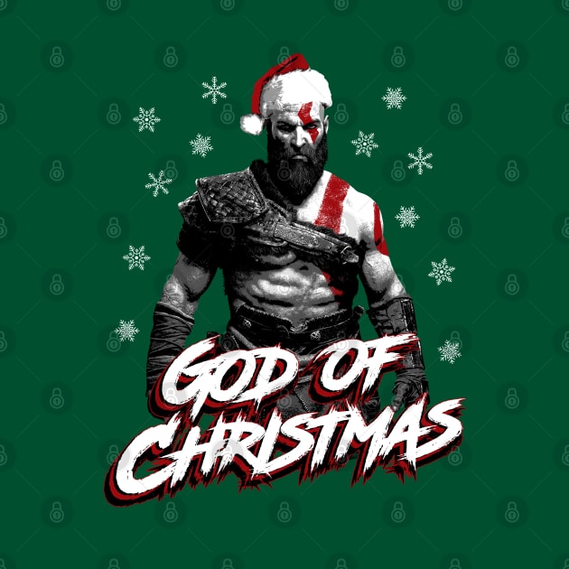 Kratos - God of Christmas by Dopamine Creative