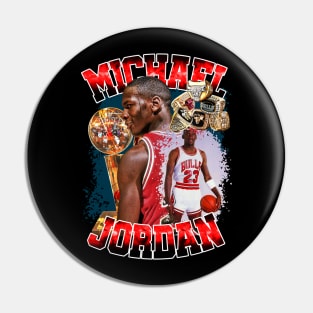 Michael Jordan Bootleg Tee Pin