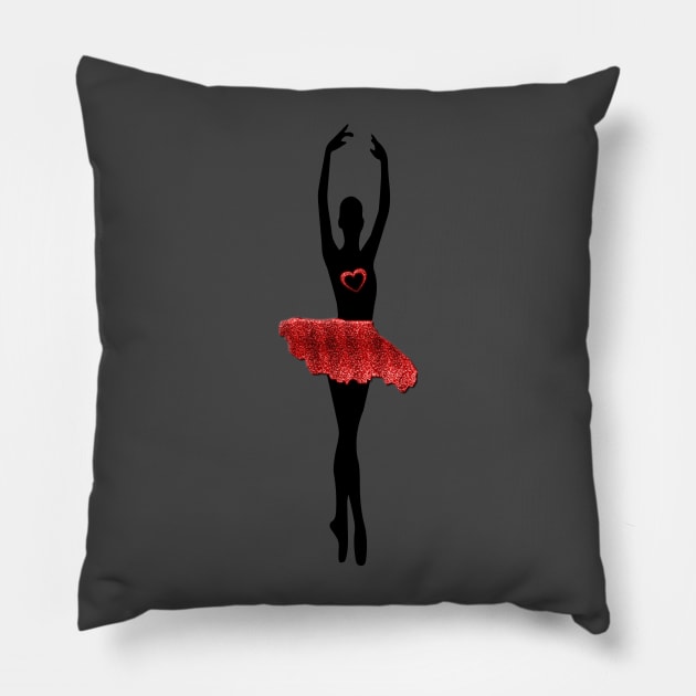 Red Tutu Pillow by xposedbydesign