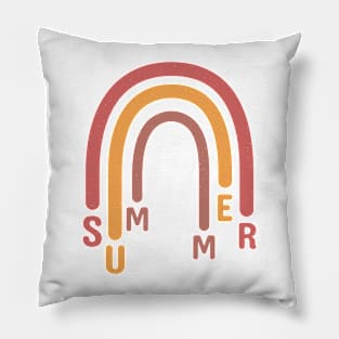 Summer Rainbow Pillow