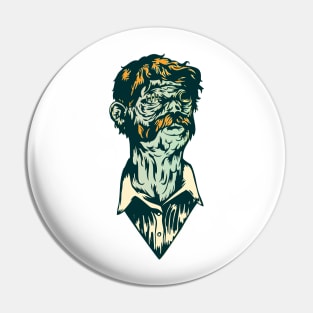 Captain Zombie Pin