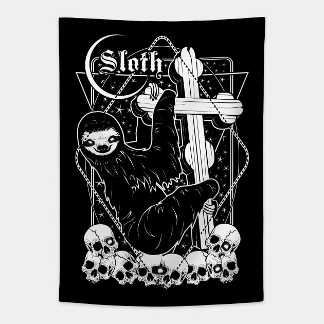 7 sins: Sloth Tapestry by Von Kowen