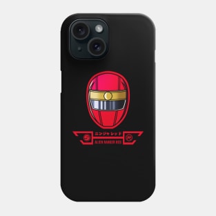 SENTAI HERO NINJA ALIEN RED Phone Case