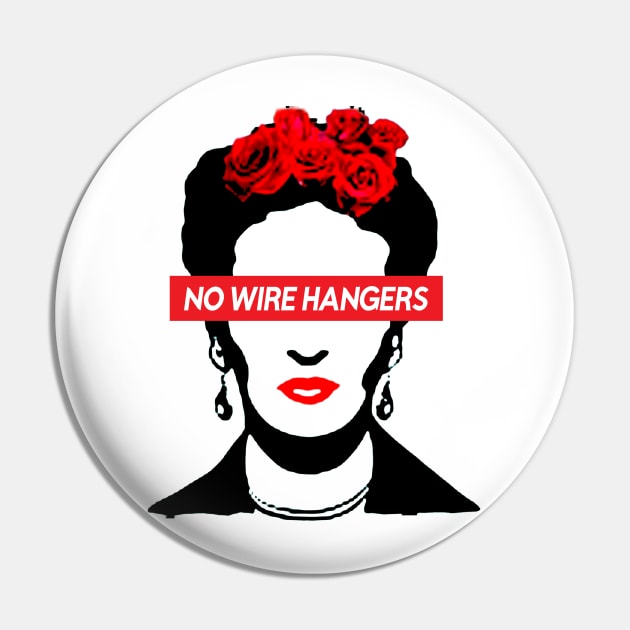 Joan Crawford \\ No Wire Hangers Pin by Sarah Agalo
